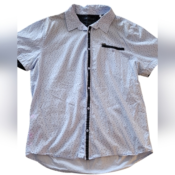 GUESS COTTON BUTTON DOWN - Picture 4 of 8